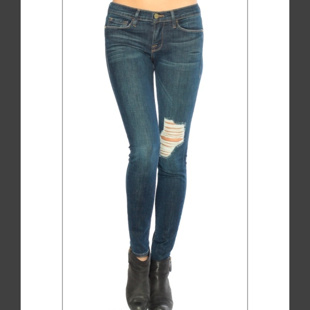 Frame le skinny de jeanne Stellar jeans